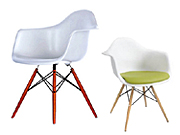 休闲椅CG-Eames-four_办公家具_塑料休闲椅_现代经典休闲椅