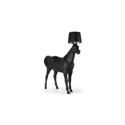 荷兰 Moooi Horse Lamp 动物系列 黑马 落地灯 CGL6011