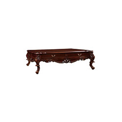 宫廷大方茶几家抽屉 Palace generous coffee table drawer