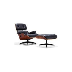 伊姆斯躺椅&脚踏 eames® lounger chair and ottoman