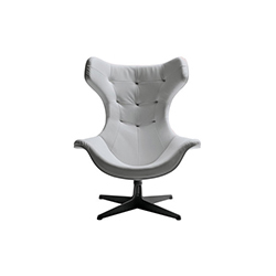 女王II 扶手转椅 regina II swivel armchair