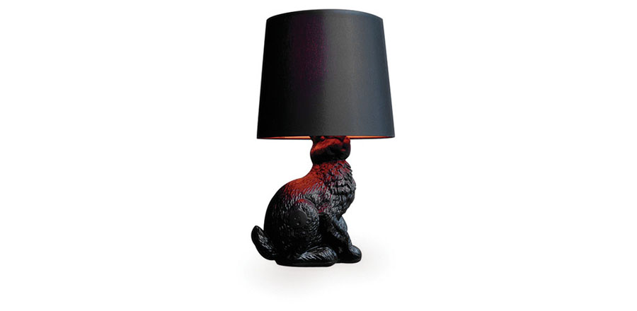 [开云官方注册 - 灯饰|台灯|办公家具|开云(中国)家具|Moooi Rabbit Lamp 黑兔台灯]