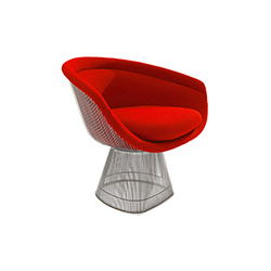 普拉特纳休闲椅 platner lounge chair