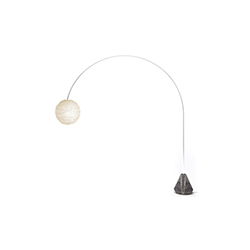 Nube弧形落地灯 Nube arc floor lamp